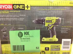 RYOBI ONE 18V Lithium-Ion Cordless 12 in. DrillDriver Kit with 1.5 Ah Batteries, Charger, and Bag, Review all pictures