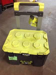 RYOBI LINK Rolling Tool Box, Customer return, Review all pictures