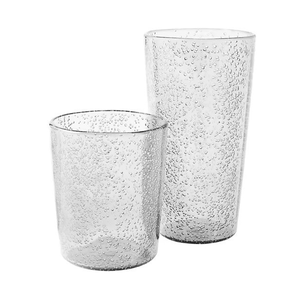 lot 684 image: NEW Members Mark Acrylic 12-Piece Drinkware Set - Clear