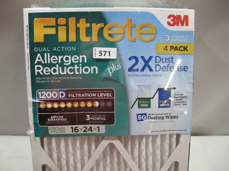 Filtrete dual action 2024 allergen reduction