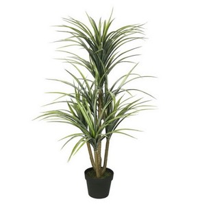 lot 504 image: Pallet of Mostly NEW Vickerman Items - 40 Plastic Green Yucca wPots - Christmas