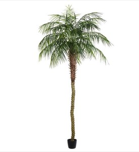 lot 505 image: NEW Pallet of Vickerman Items - 8 Nine Foot Green Potted Phoenix Palm Trees