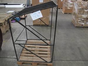 lot 506 image: Metal Frame - Perfect for Placing Tools, Rugs, umbrellas, or to build on
