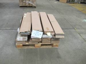 lot 507 image: Pallet of miscellaneous overflow flooring types, shades, sizes