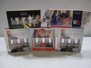 lot 840 image: NEW Set of OPI Nail Polish - 5 Sets of Items