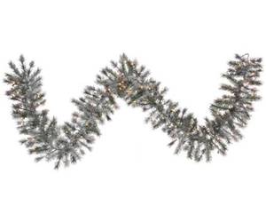 lot 785 image: Vickerman 9 x 14 Frost Lacey Garland Dura-Lit 100WW