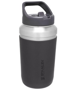 lot 839 image: NEW Stanley GO Flip Straw Jug - 64 oz. - Charcoal