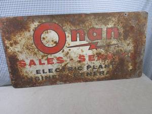 lot 465 image: (EW7) Vintage Onan Sales - Service ...