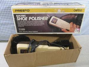 lot 34 image: (CSB) Presto Electric Shoe Polisher...