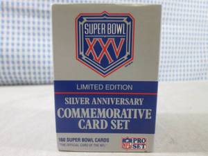 lot 47 image: (BSB) Box Set Super Bowl XXV Limite...