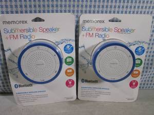 lot 54 image: (H-1) 2 Memorex Bluetooth Wireless ...