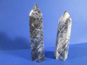 lot 156 image: (FS) 2 - 6-Point Sodalite Towers - ...