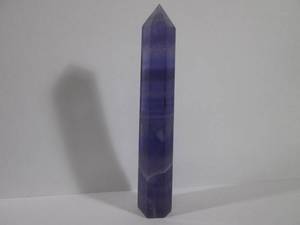lot 158 image: (FS) 6-Point Lavendar Flourite Towe...
