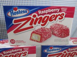 lot 161 image: (B-1) 3 Boxes Hostess Raspberry Zin...