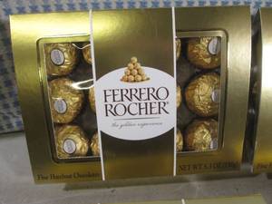 lot 162 image: (B-1) 4 Boxes Ferrero Rocher Fine H...