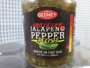 lot 165 image: (B-1) 6 Jars Hint of Lime Jalapeno ...
