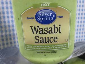 lot 167 image: (B-1) 8 Bottles Wasabi Sauce 9.25oz...