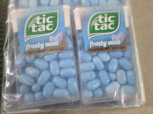 lot 198 image: (B-1) 2 Packs of 12 Containers Tic ...