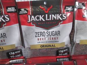 lot 200 image: (B-2) 6 Bags Jack Links Zero Sugar ...