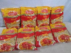 lot 221 image: (C-3) 8 Bags Penne Noodles 17.6 oz ...