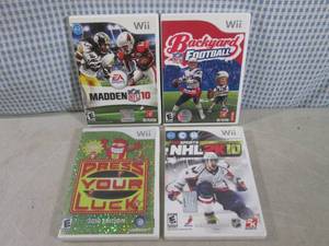 lot 263 image: (EC1) Wii Games...