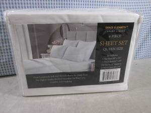 lot 292 image: (CS) Queen Size 4pc Sheet Set...