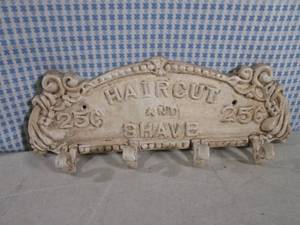 lot 294 image: (EC1) Cast Iron Wall Mount Hanger -...