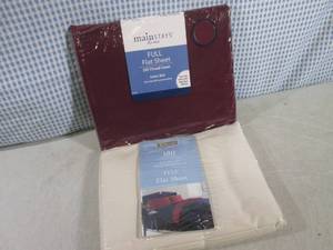 lot 298 image: (CSB) 2 Full Size Flat Sheets...