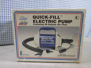 lot 300 image: (EC1) Quick Fill Electric Pump...