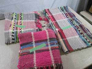 lot 316 image: (F-3) 2 - 48 and 1 - 40 Throw Rug...