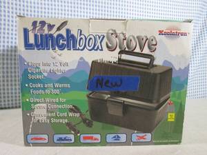 lot 325 image: (BSB) 12-Volt Lunch Box Stove - New...