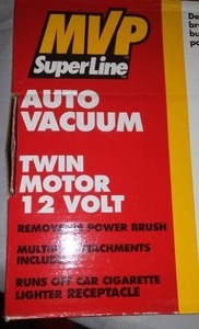 lot 4 image: MVP 12 Volt Auto Vacuum  New In Box