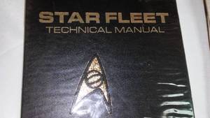 lot 11 image: Star Trek Star Fleet Technical Manual  WOW