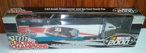 lot 19 image: Amaco NASCAR 2000 Limited Edition Semi Tactor Trailer Racing Champions