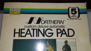 lot 22 image: Northern Electric Heating Pad  New