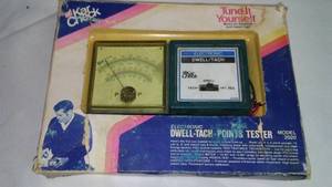 lot 31 image: Electric Dwell Tach Points Tester.