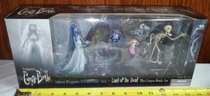 lot 40 image: Tim Burtons Corpse Bride, Land of the Dead, the Corpse Bride Set