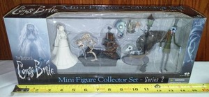 lot 42 image: Tim Burtons Corpse Bride, Mini Figure Collector Set.