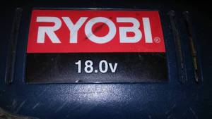 lot 48 image: 18 Volt Ryobi Tool Set .
