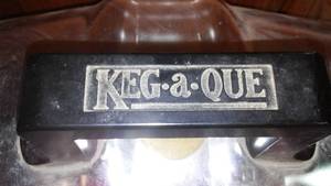 lot 50 image: Gas Grill, Keg - A  Que, New Inside.