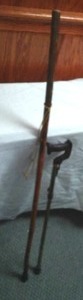 lot 53 image: Cane And 55 in. Walking Stick  Nice.