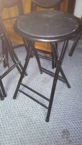 lot 62 image: (8) Folding Stools