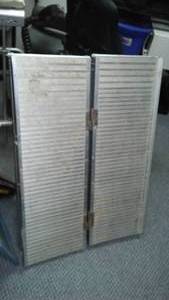 lot 66 image: Aluminum Ramps. (2)