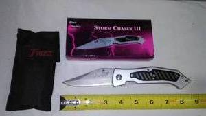 lot 84 image: Frost Storm Chaser III Folding Pocket Knife. 8 in.
