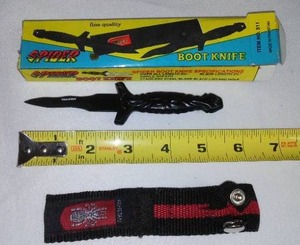 lot 89 image: Spider Boot Knife 5.5 Inch