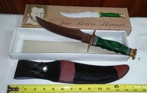 lot 91 image: Frost 13.5 Inch Jim Bowie Skinner