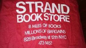 lot 99 image: Strand Book Store New York City.