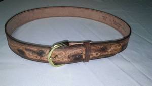 lot 111 image: 38 Inch All Leather Belt - New