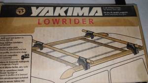 lot 134 image: Yakima Low Rider Roof rack, Kayak Carrier