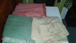 lot 151 image: 3 Wool Blankets - Double Bed Size - Very Good